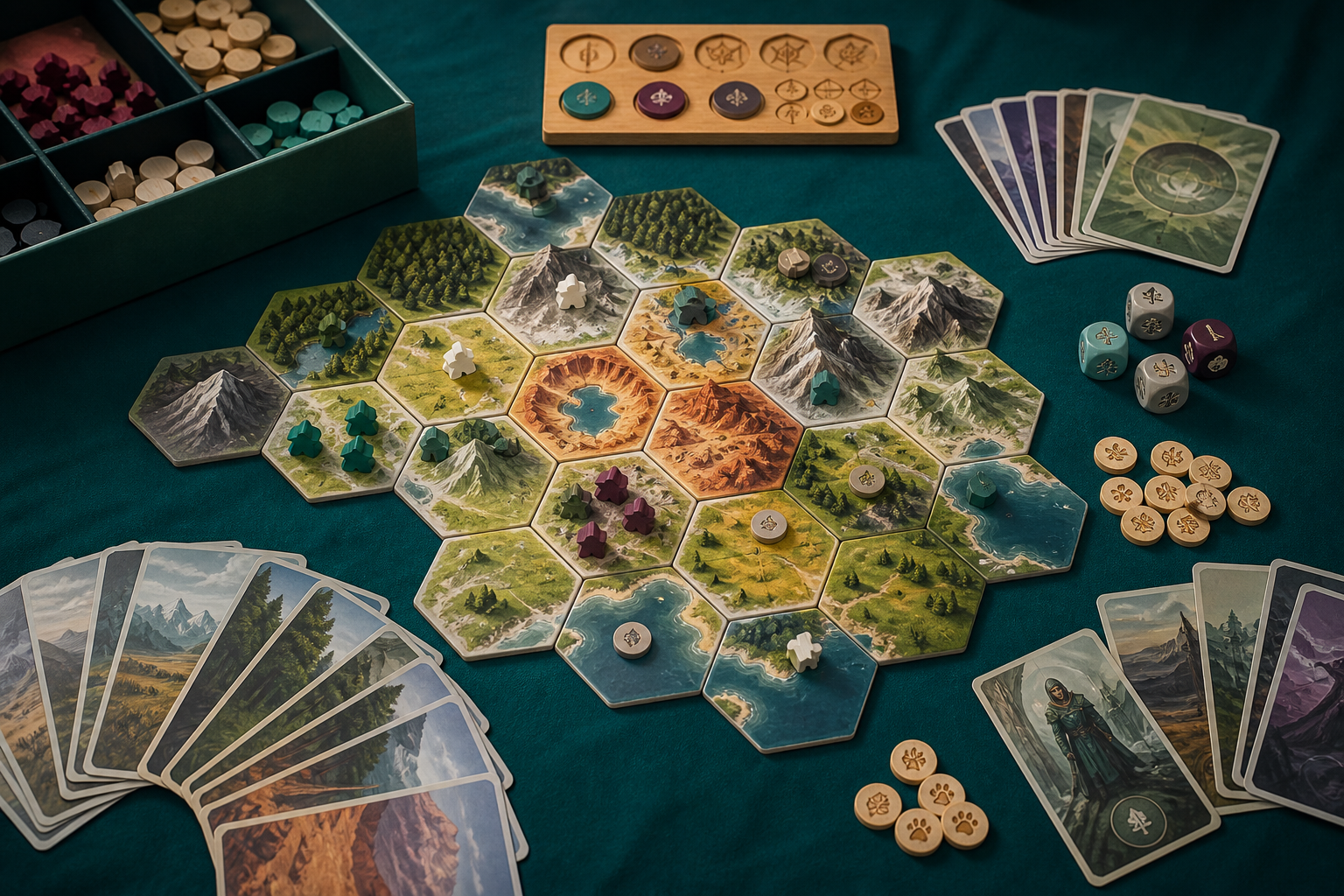 Northern Reach strategy board game